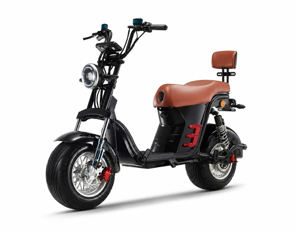 HISPEED Fat S1 — Fat Tire, Mini-chopper 1500W con desbloqueo NFC, batería extraíble y 3 modos.