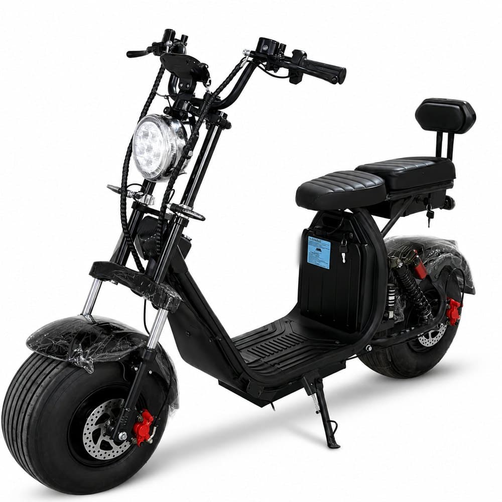 HISPEED Fat S2 — Fat Tire, Chopper eléctrico 1500W con neumáticos anchos que llega a 75 km/h.