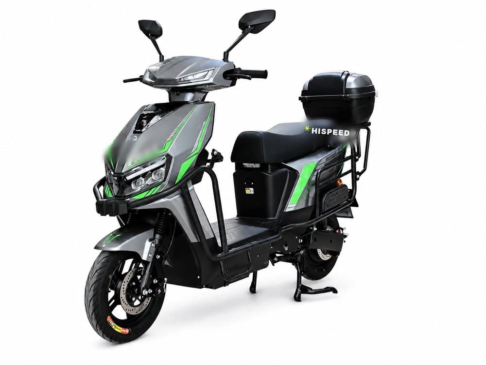 HISPEED Urban C3 — Urbana, Urbana 1000W con baúl trasero, defensa reforzada y llantas de aluminio.