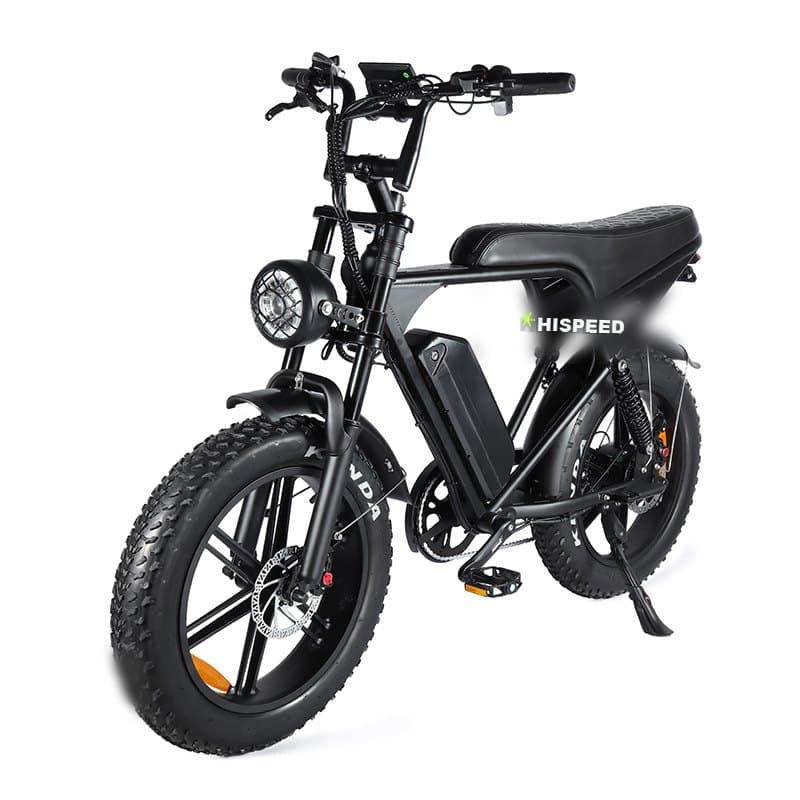 HISPEED Urban C4 — Urbana, E-bike urbana 800W con neumáticos anchos, cambios Shimano y frenos de disco.